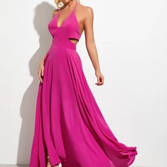 Brand new Hot pink plain sexy dress - Picture 5 of 5